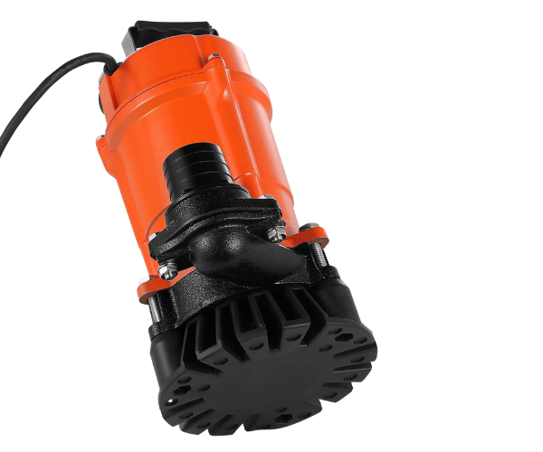 VEVOR IND6035/ 2'' VEVOR 1/2HP SUBMERSIBLE TRASH PUMP, 2000GPH, 110V 60HZ #PW550 CAST IRON 39FT MAX LIFT