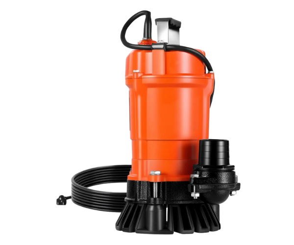 VEVOR IND6035/ 2'' VEVOR 1/2HP SUBMERSIBLE TRASH PUMP, 2000GPH, 110V 60HZ #PW550 CAST IRON 39FT MAX LIFT