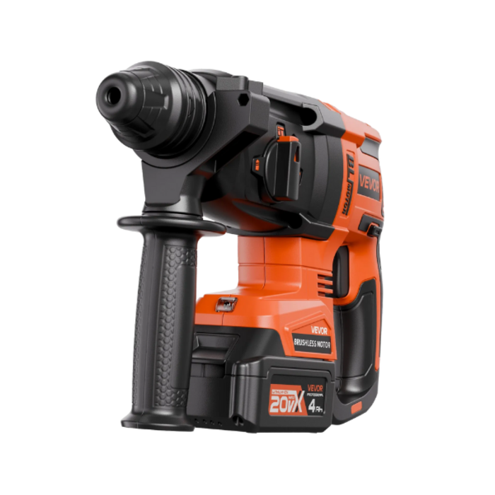 VEVOR IND6039/ VEVOR 20V BRUSHLESS CORDLESS HAMMER DRILL, BL-DC2630/20V-MT, 1200 RPM, 5300 BPM