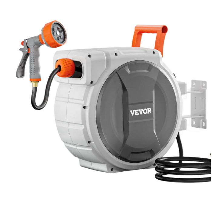 VEVOR HAR9962/ VEVOR RETRACTABLE GARDEN HOSE REEL, 5/8"*100FT