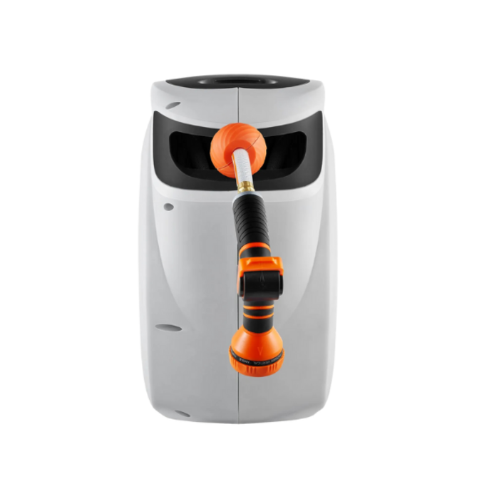 VEVOR IND5991/ VEVOR RETRACTABLE HOSE REEL WATER HOSE REEL  HOSE LENGTH 84FT *5/8" 180°