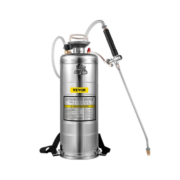 VEVOR HAR10063/VEVOR 3.5GAL SS SPRAYER,L SET WITH 20\" WAND& HANDLE& 3FT