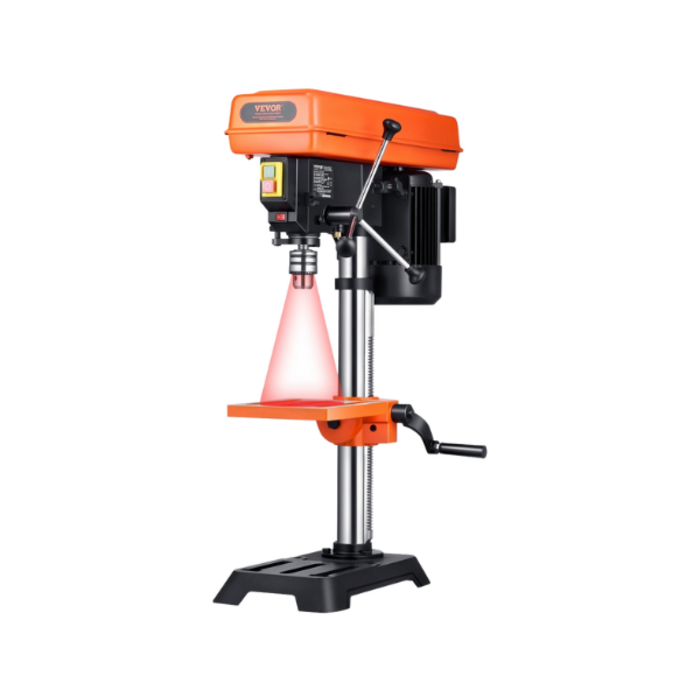 VEVOR IND5988 VEVOR 10" BENCHTOP DRILL PRESS TABLETOP DRILL PRESS 610-2800RPM
