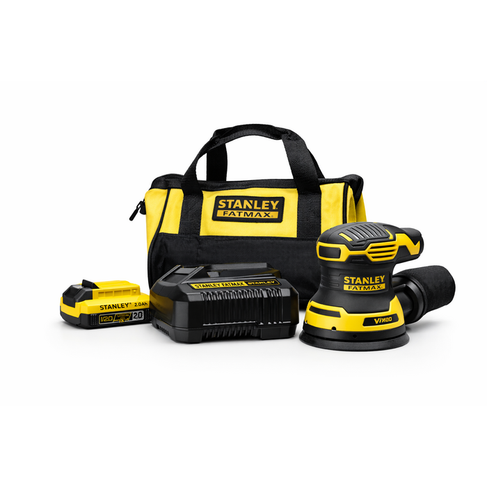 STANLEY IND5978/20V ROTO ORBITAL SANDER KIT-SCS220D1S-B3