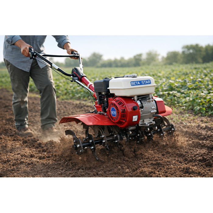 BETA STAR IND5819 GASOLINE TILLER WITH GE200 GASOLINE ENGINE