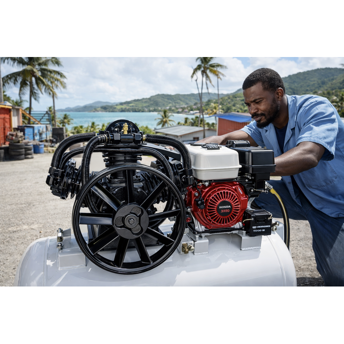 BETA STAR IND5503 PUMP/COMPRESSO0R HEAD FOR COMPRESSORWITH GX390 ENGINE ELECTRIC START JL2090T