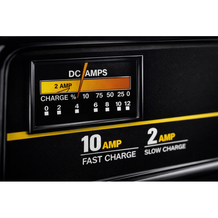 SCHUMACHER VEH11453 2/10 AMP MANUAL BATTERY CHARGER(SE-1010-2)-WNR