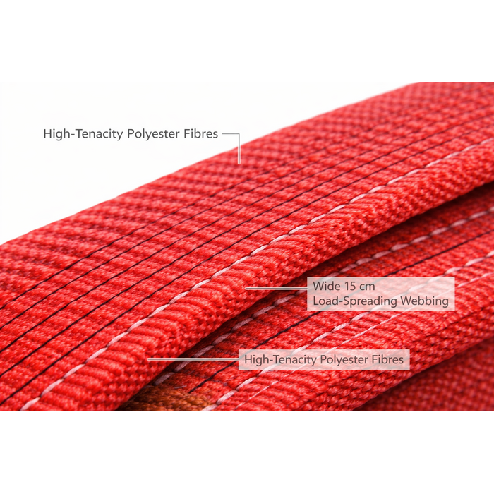 BETA STAR HAR10045/5 TON LIFTING SLING, WIDTH 15CM/6'' 5METER