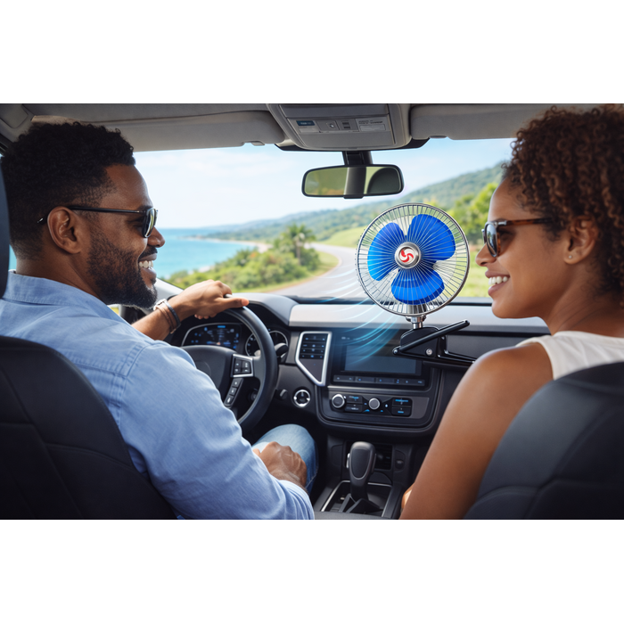 BETA STAR VEH24800/ 6" FAN CAR TRUCK MINI FAN 24V