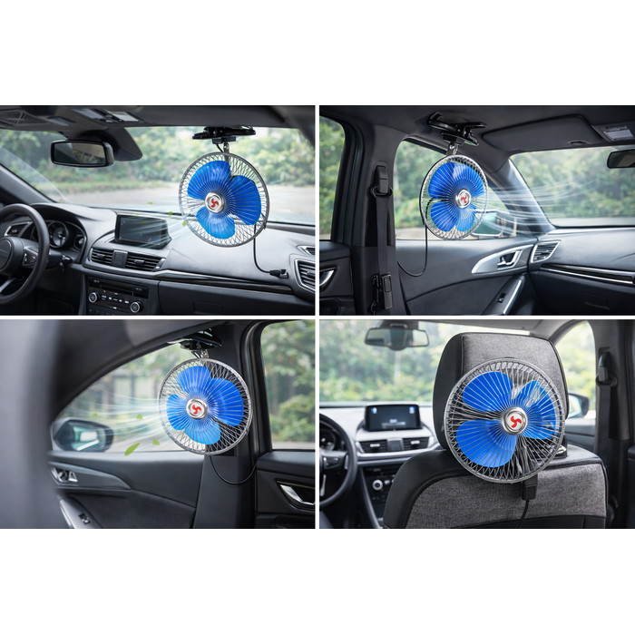 BETA STAR VEH24800/ 6" FAN CAR TRUCK MINI FAN 24V