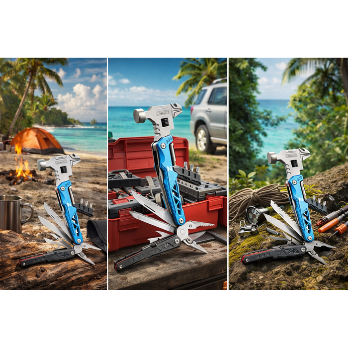 BETA STAR HAR10055/MULTIFUNCTIONAL OUTDOOR TOOLS/KNIFE 18 IN 1