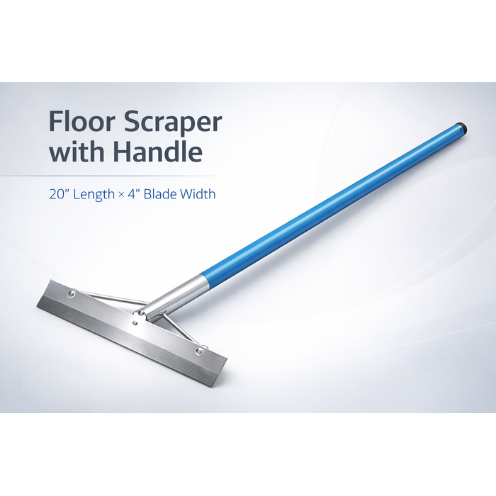 BETA STAR HAR9916/FLOOR SCRAPERS WITH HANDLE-- LENGHT 20'' WIDTH 4'