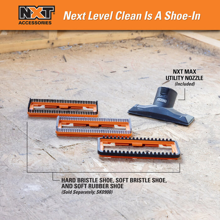 RIDGID IND6054 - 16 GAL RIDGID. 5.0 PEAK HP NXT SHOP VACUUM WET DRY VAC 110V 60HZ