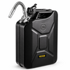 VEVOR HAR10092/  VEVOR JERRY FUEL CAN, 5.3 GALLON / 20 L PORTABLE WITH FLEXIBLE SPOUT BLACK