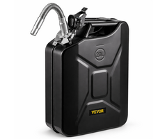 VEVOR HAR10092/  VEVOR JERRY FUEL CAN, 5.3 GALLON / 20 L PORTABLE WITH FLEXIBLE SPOUT BLACK