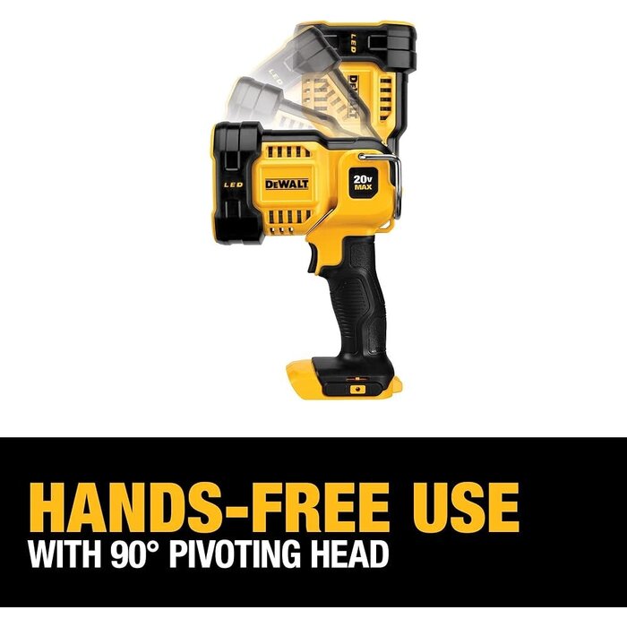DEWALT ELE6557 / DEWALT JOBSITE LED SPOTLIGHT DCL043