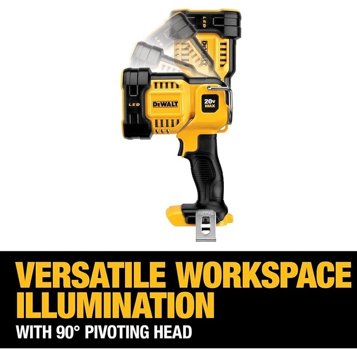 DEWALT ELE6557 / DEWALT JOBSITE LED SPOTLIGHT DCL043