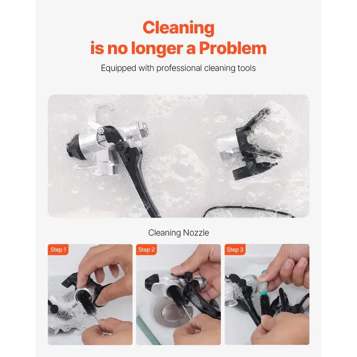 VEVOR IND6056/  VEVOR STAND AIRLESS PAINT SPRAYER, 650W 3000PSI