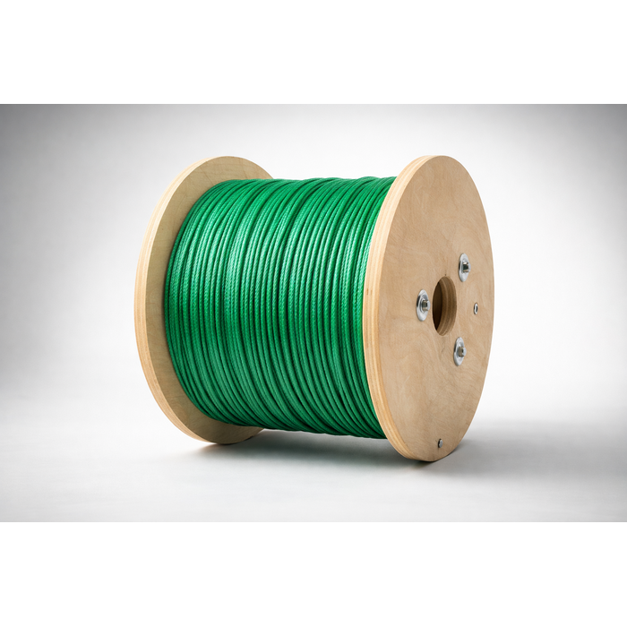 BETA STAR HAR0941 COATED CABLE/WIRE ROPE 1/8"/ 3MM 3200FT PER ROLL