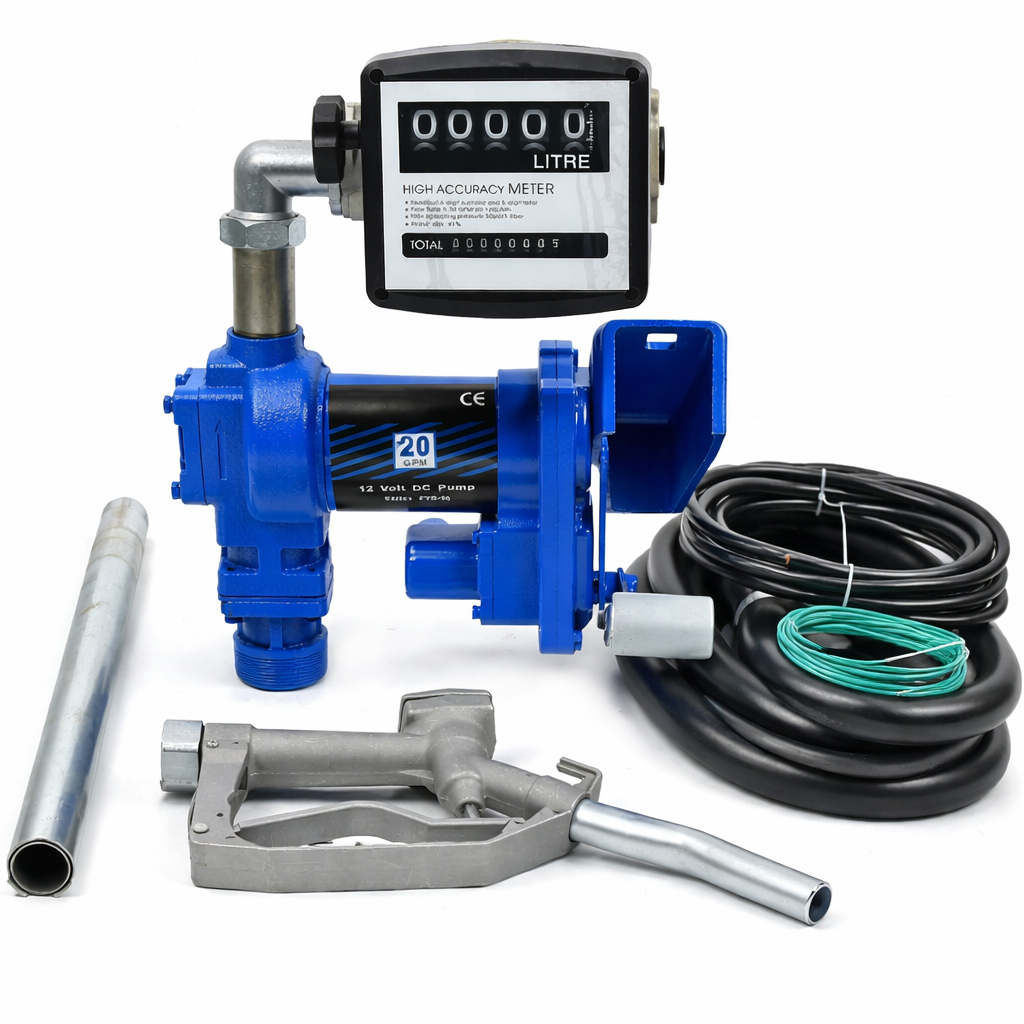 BETA STAR IND5984/ FUEL DISPENSING PUMP 12V 2" INLET AND 1" OUTLET