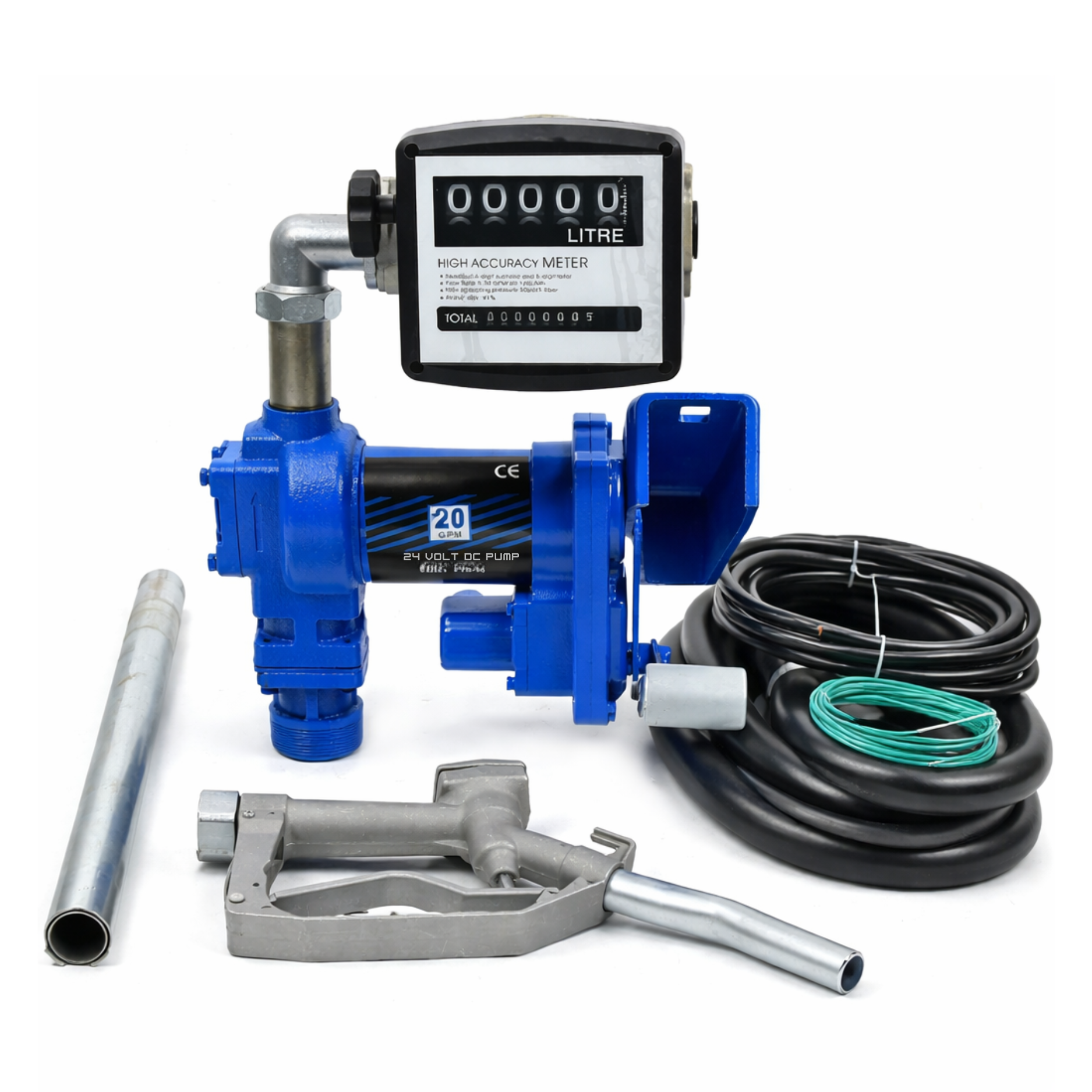 BETA STAR IND5985/ FUEL DISPENSING PUMP 24V 2" INLET AND 1" OUTLET