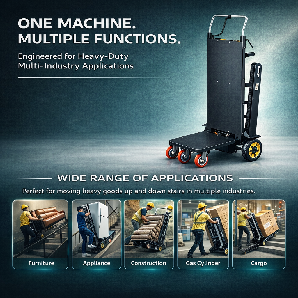 IND6059/ ELECTRIC STAIR CLIMBING HAND TRUCK