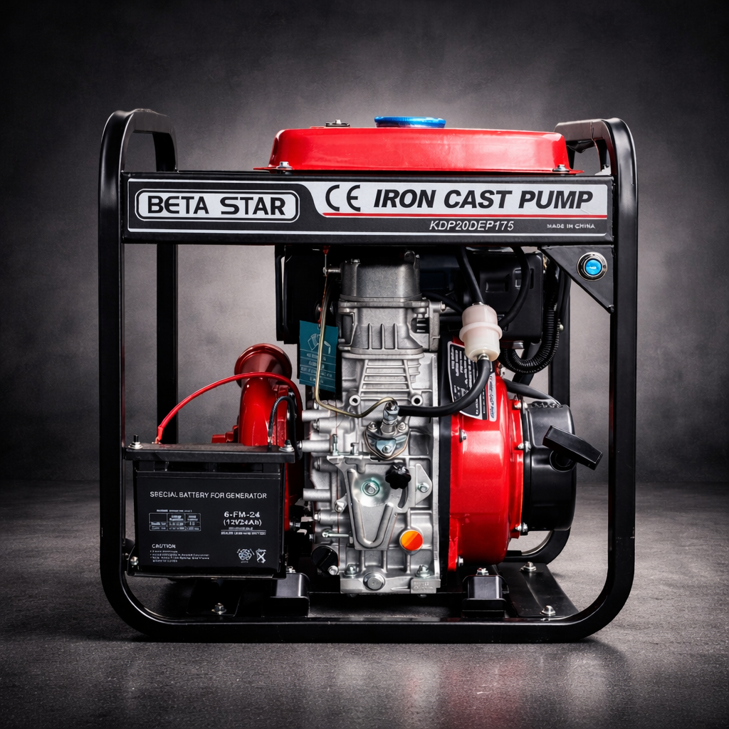 BETA STAR IND6041/CASTING PUMP (FIRE PUMP)2"*2" WITH 178F ENGINE-D/S