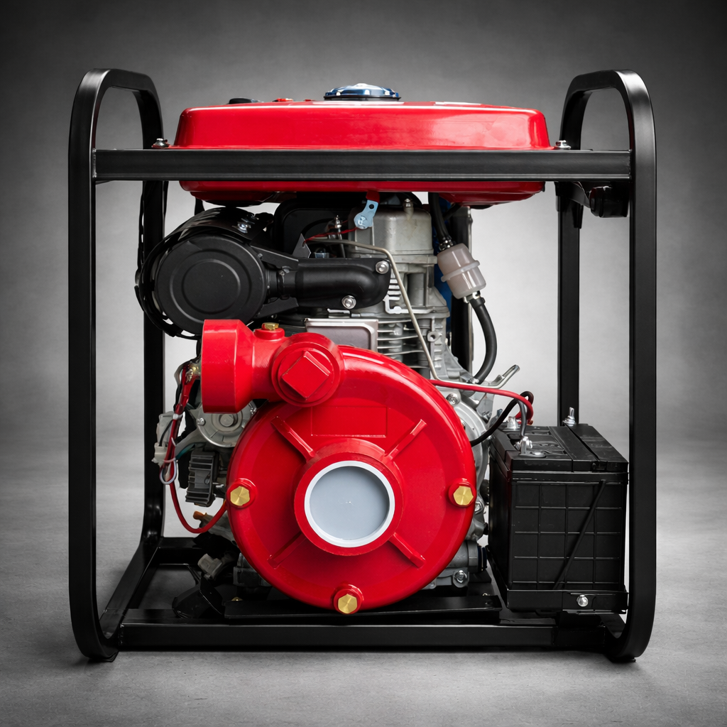 BETA STAR IND6042/CASTING PUMP (FIRE PUMP)3"*3" WITH 186F ENGINE-D/S