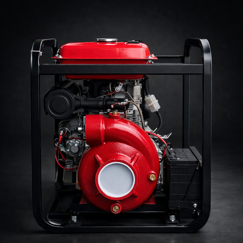 BETA STAR IND6043/CASTING PUMP (FIRE PUMP)3"*4" WITH 195F ENGINE-D/S