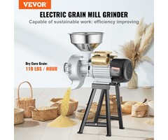 VEVOR IND6057/ VEVOR ELECTRIC GRAIN/SPICE GRINDER MILL, 3000W 110V 60HZ #GM-002