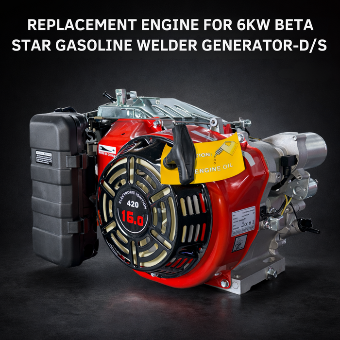 BETA STAR IND6061 / REPLACEMENT ENGINE FOR 6KW  BETA STAR GASOLINE WELDER GENERATOR-D/S
