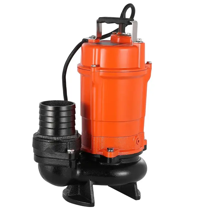 VEVOR HAR10056/ MODLE PW750 1 HP, 3" SUBMERSIBLE TRASH PUMP, 5000 GPH 110V 60HZ