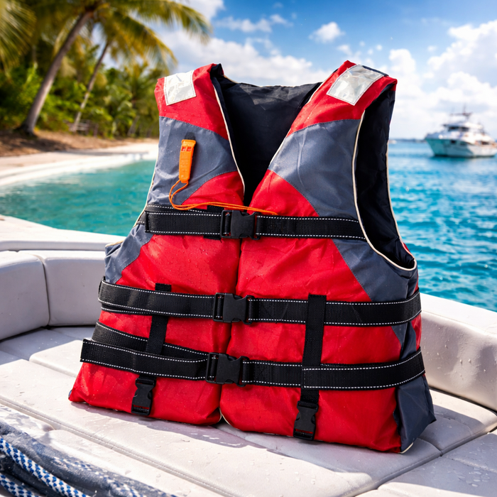 BETA STAR HAR9487/ RED LIFE JACKET  FOR ADULT