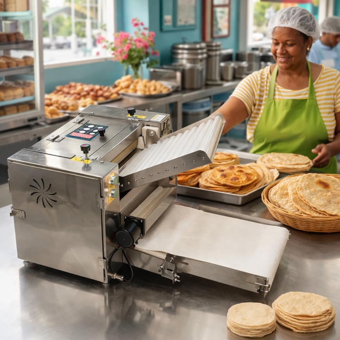 BETA STAR IND6049/PASTA MACHINE 25CM, 110V  60HZ , ROTI MAKING MACHINE