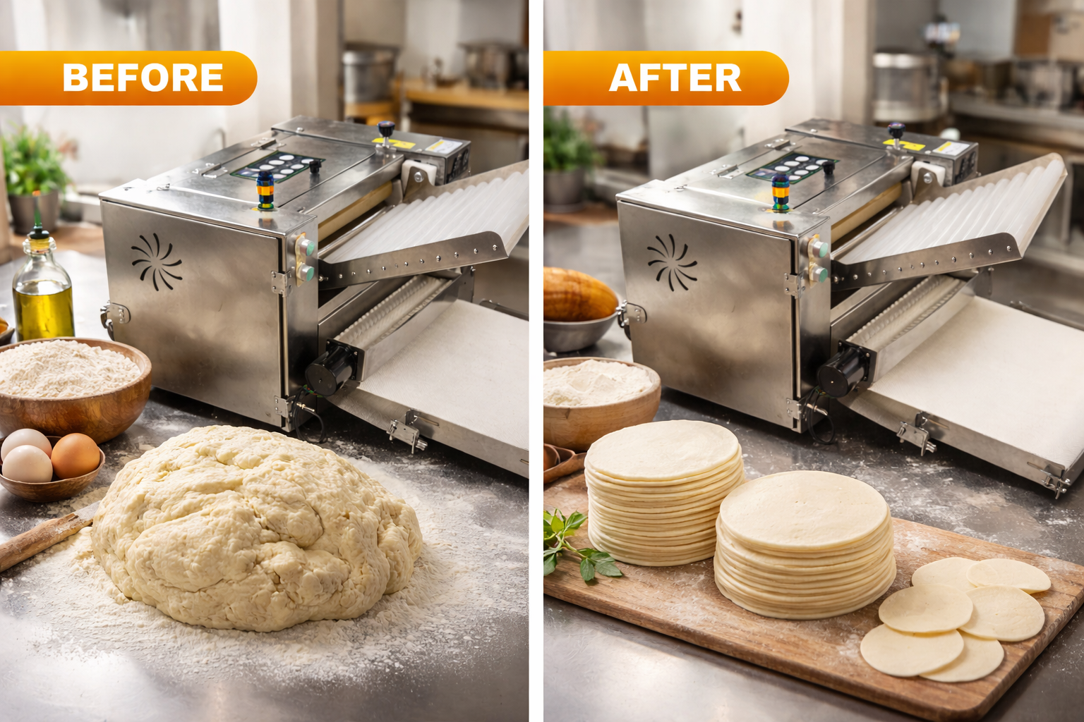 BETA STAR PASTA MACHINE, ROTI MAKING MACHINE--D/S (IND6049)