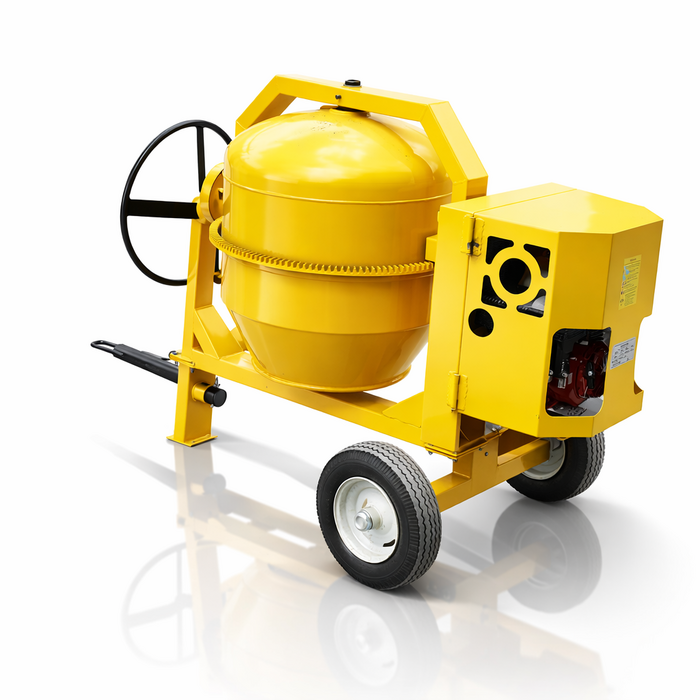 BETA STAR IND6027 - 350L CEMENT MIXER WITH GE270 GASOLINE ENGINE-D/S