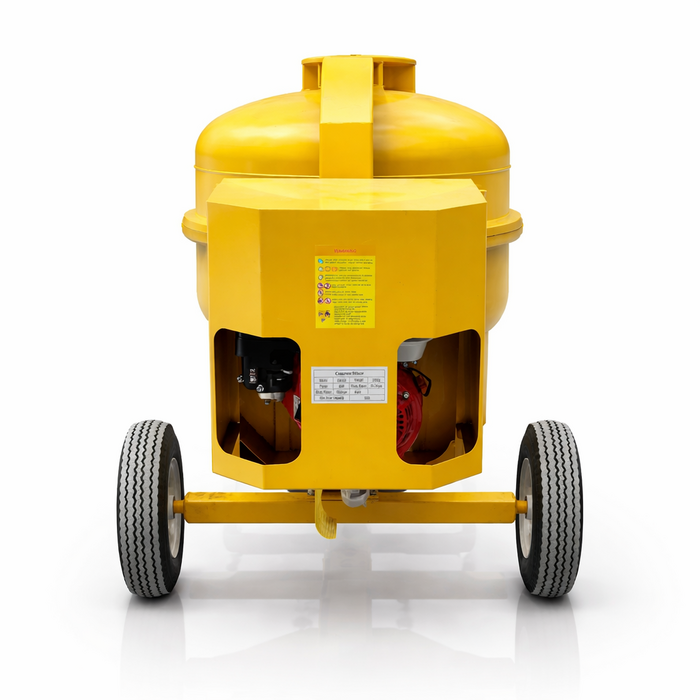 BETA STAR IND6027 - 350L CEMENT MIXER WITH GE270 GASOLINE ENGINE-D/S