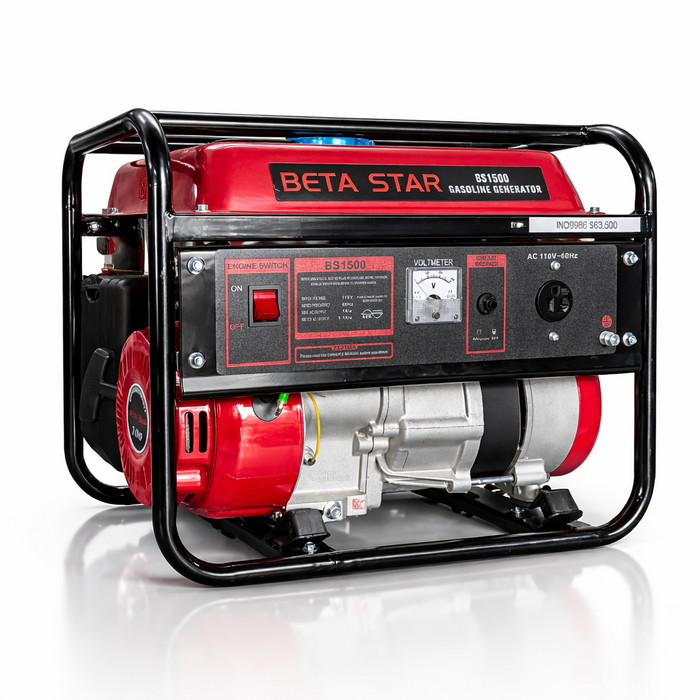 BETA STAR IND9986 GENERATOR/GASO.MPG1500CL 110VOLTS 60HZ BETA STAR-D/S