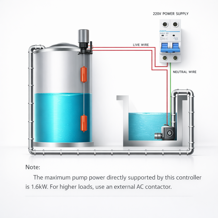 BETA STAR VEH24984 / AUTOMATIC CONTROL SWITCH FOR WATER PUMP, YT-70AB