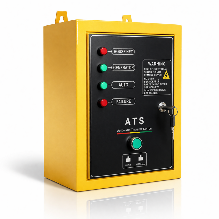 BETA STAR IND5569 DIESEL GENERATOR 10KW 110/220V 60HZ WITH ATS AND WHEELS- SEMI SILENT 2V92 ENGINE BETA STAR