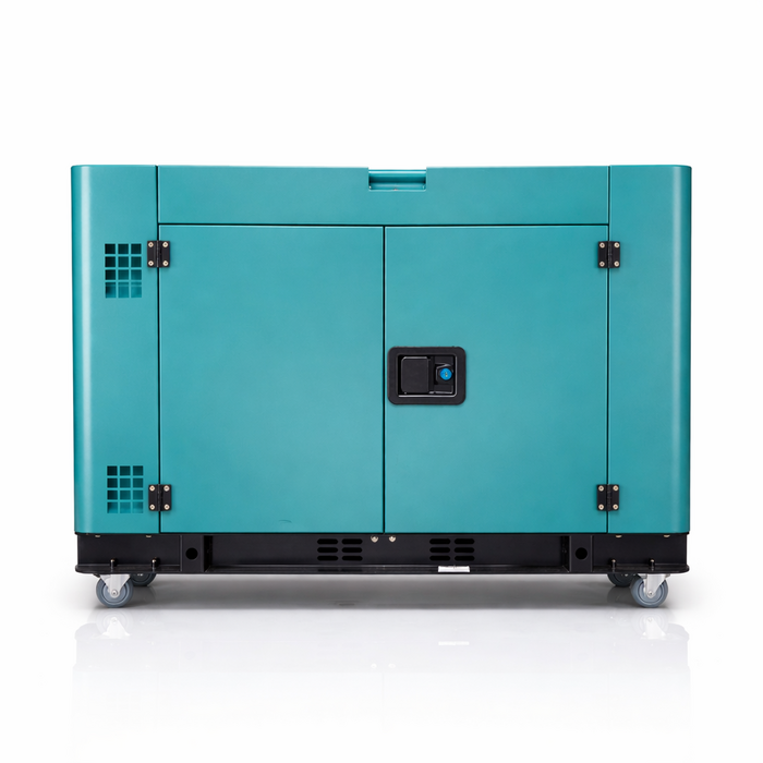 BETA STAR IND5569 DIESEL GENERATOR 10KW 110/220V 60HZ WITH ATS AND WHEELS- SEMI SILENT 2V92 ENGINE BETA STAR