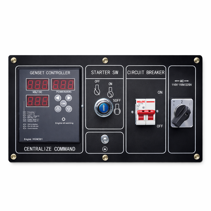 BETA STAR IND5569 DIESEL GENERATOR 10KW 110/220V 60HZ WITH ATS AND WHEELS- SEMI SILENT 2V92 ENGINE BETA STAR