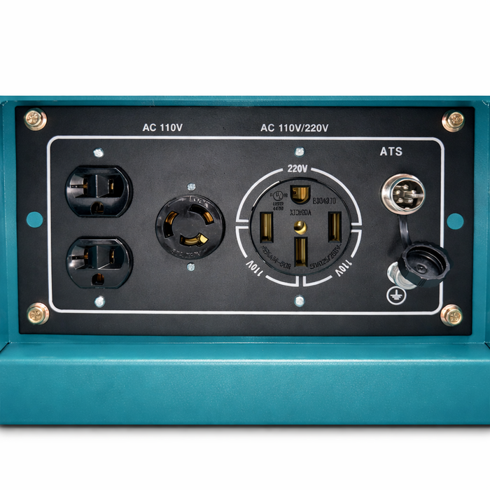 BETA STAR IND5569 DIESEL GENERATOR 10KW 110/220V 60HZ WITH ATS AND WHEELS- SEMI SILENT 2V92 ENGINE BETA STAR