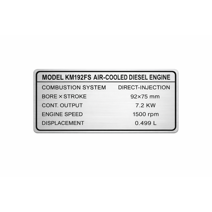 BETA STAR IND6048/LOW SPEED DIESEL ENGINE 192F (YANMAR QUALITY)