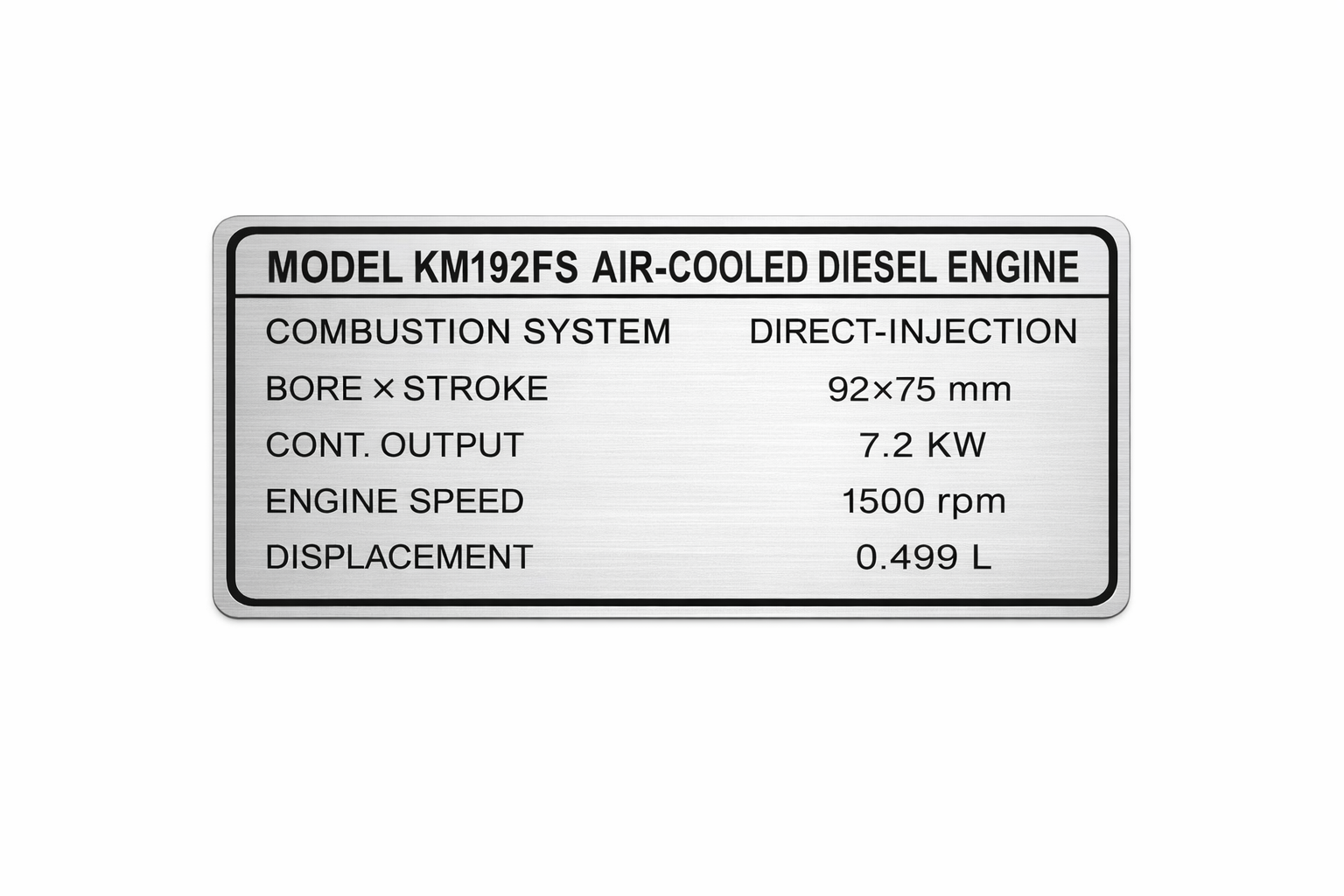 BETA STAR LOW SPEED DIESEL ENGINE 192F (YANMAR QUALITY) (IND6048)