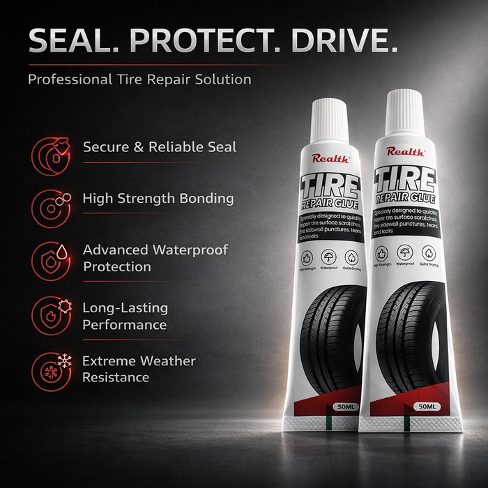 VEH24978 / TIRE REPAIR GLUE 100ML - HEAVY DUTY RUBBER CEMENT, 20 PCS 2-SIZE