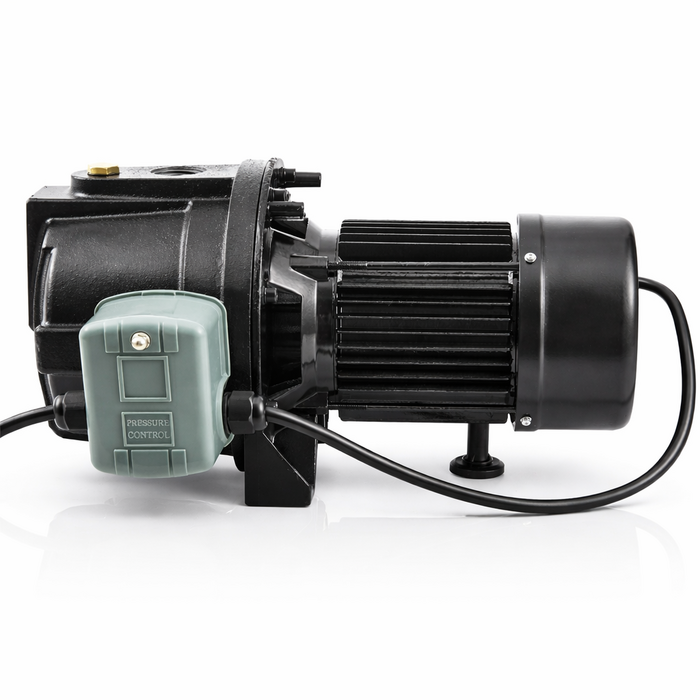 VEVOR 1HP PREMIUM CAST IRON SHALLOW WELL JET WATER PUMP (IND6070)