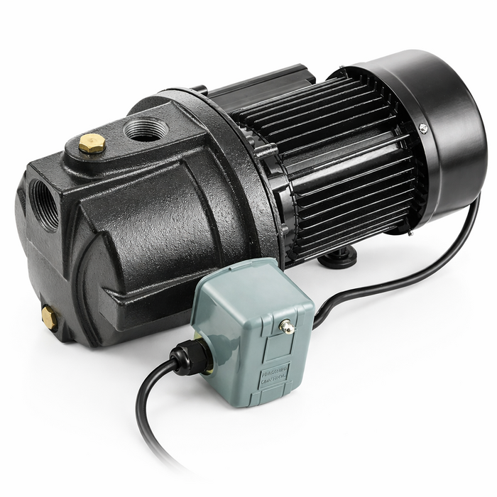 VEVOR 1HP PREMIUM CAST IRON SHALLOW WELL JET WATER PUMP (IND6070)