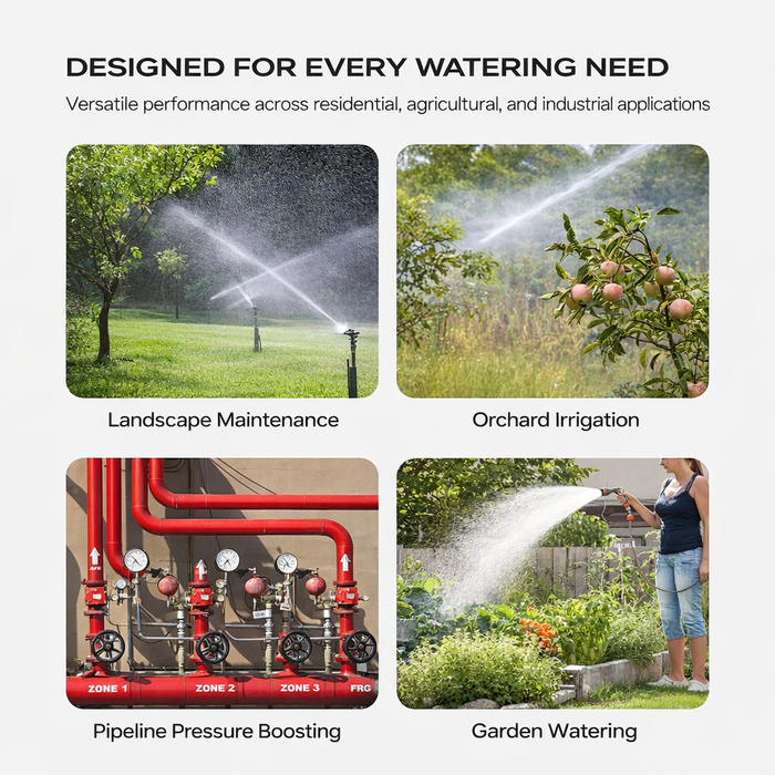 VEVOR IND6070 / VEVOR  1HP PREMIUM CAST IRON SHALLOW WELL JET WATER PUMP