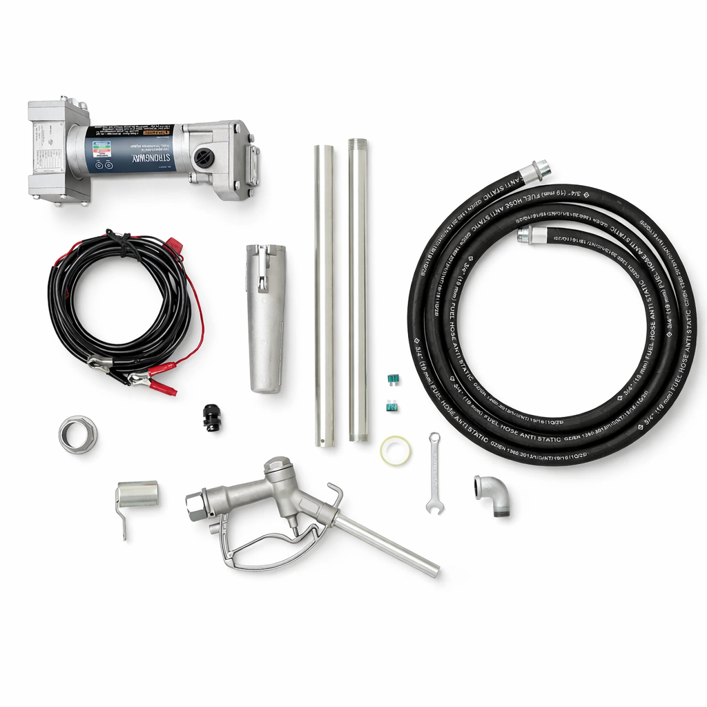 STRONGWAY IND5776 STRONGEWAY HEAVY DUTY FUEL TRANSFER PUMP 12V 15 GPM - 57128
